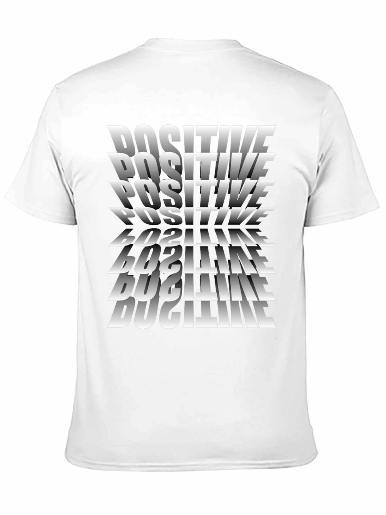 Positive Graphic Tee - Mens Black T-Shirt