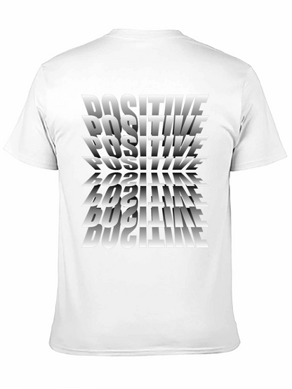 Positive Graphic Tee - Mens Black T-Shirt