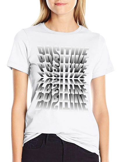 Positive Graphic Tee - Mens Black T-Shirt