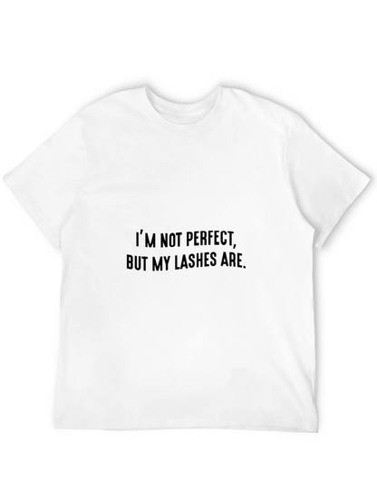 Lashes Graphic Tee - Black