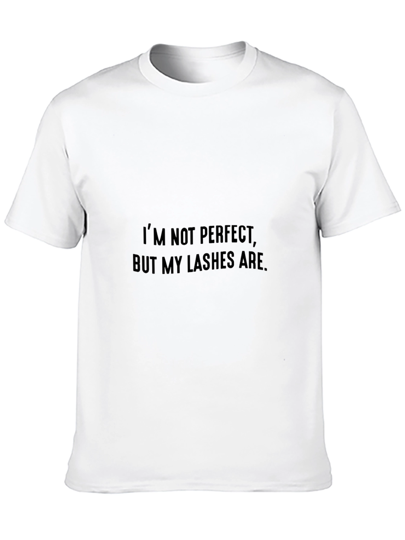 Lashes Graphic Tee - Black