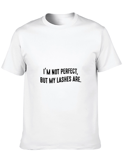 Lashes Graphic Tee - Black