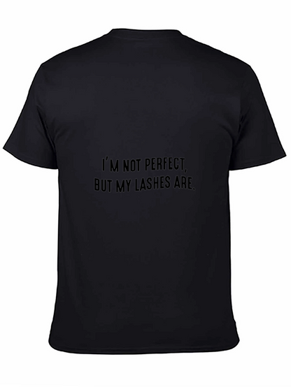 Lashes Graphic Tee - Black