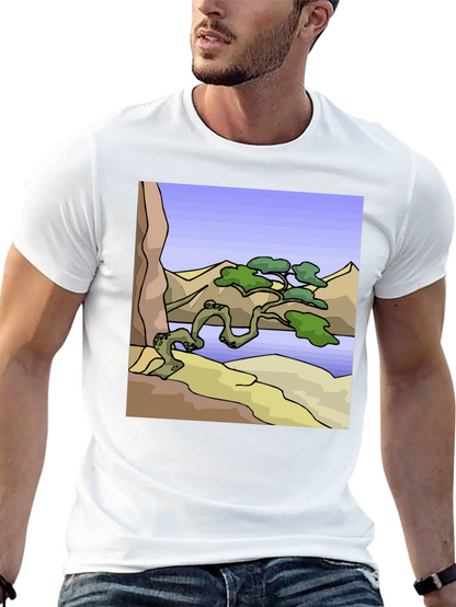 Nature-Inspired Graphic T-Shirt