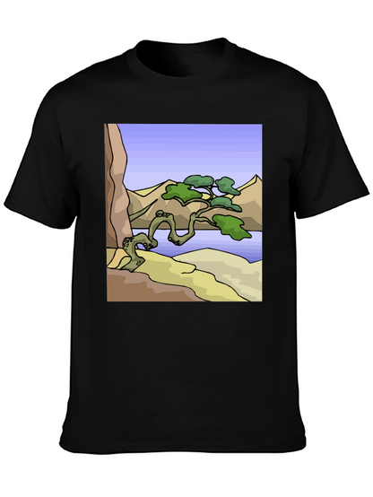 Nature-Inspired Graphic T-Shirt