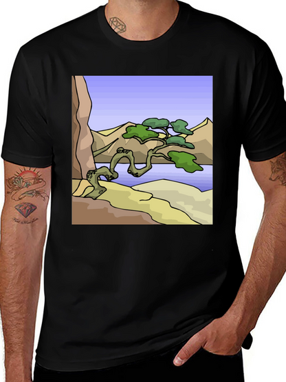 Nature-Inspired Graphic T-Shirt
