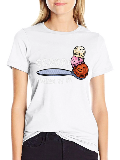 Scoop! There It Is Graphic T-Shirt