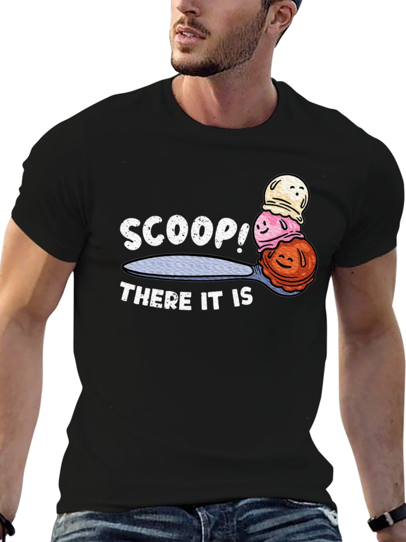 Scoop! There It Is Graphic T-Shirt