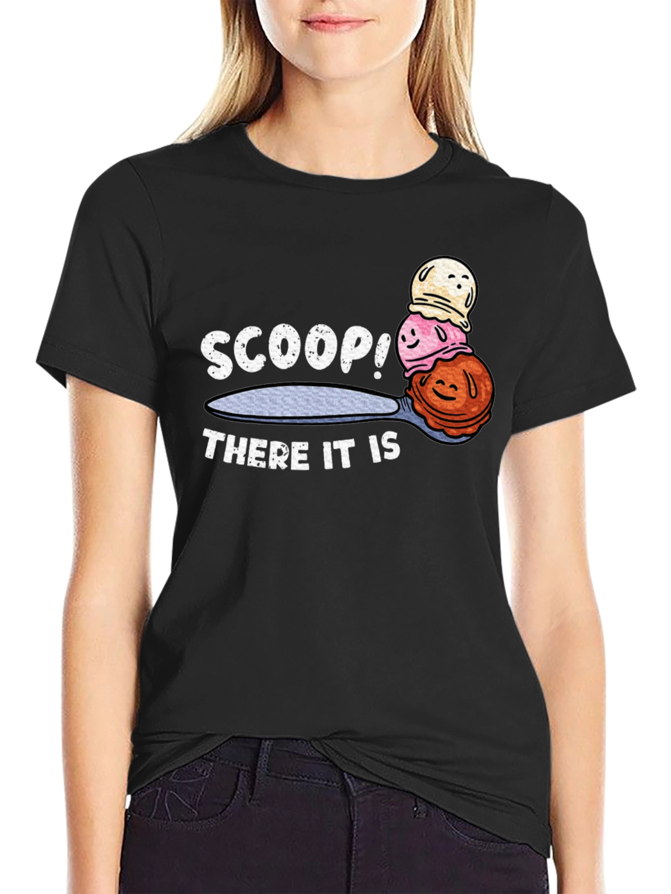 Scoop! There It Is Graphic T-Shirt