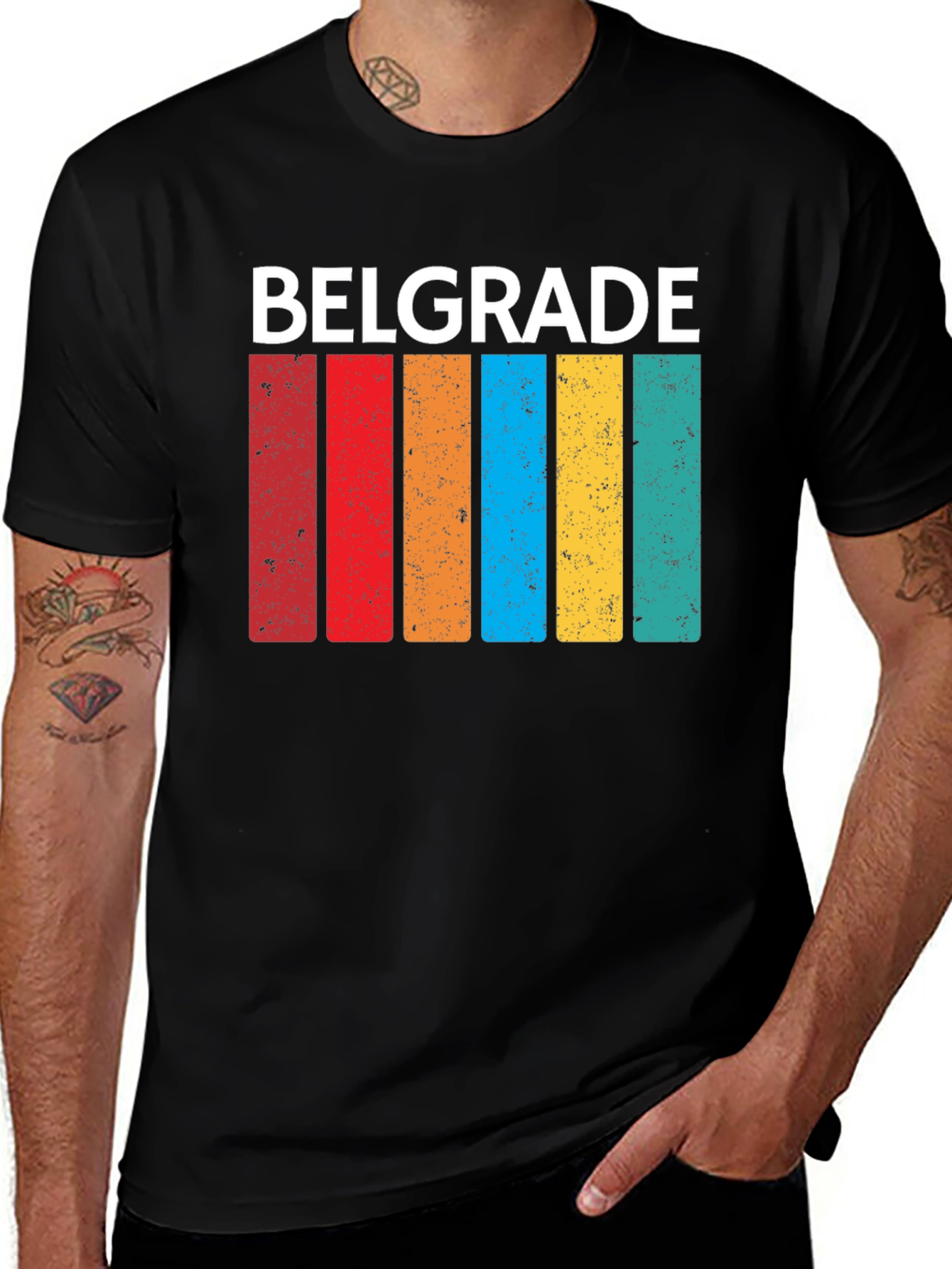Belgrade Retro Style Graphic Tee
