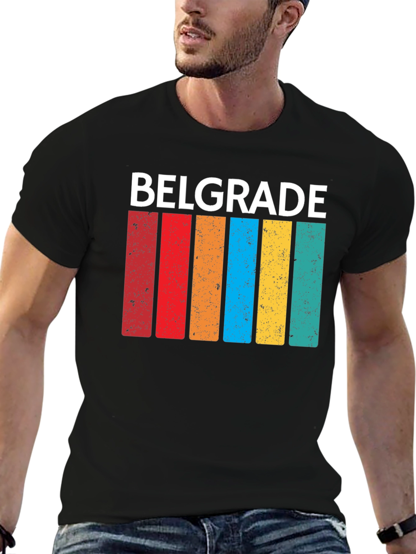 Belgrade Retro Style Graphic Tee