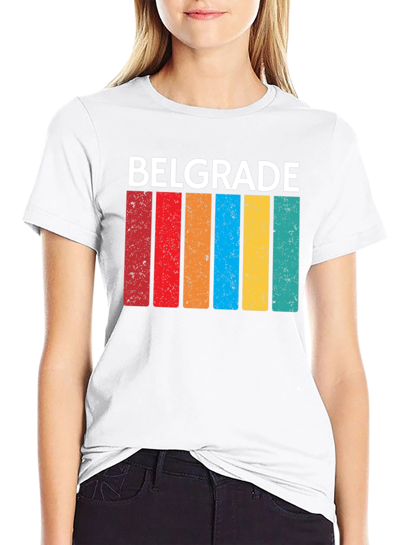 Belgrade Retro Style Graphic Tee