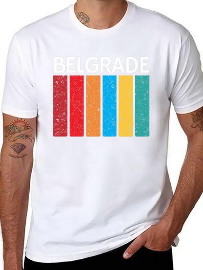 Belgrade Retro Style Graphic Tee