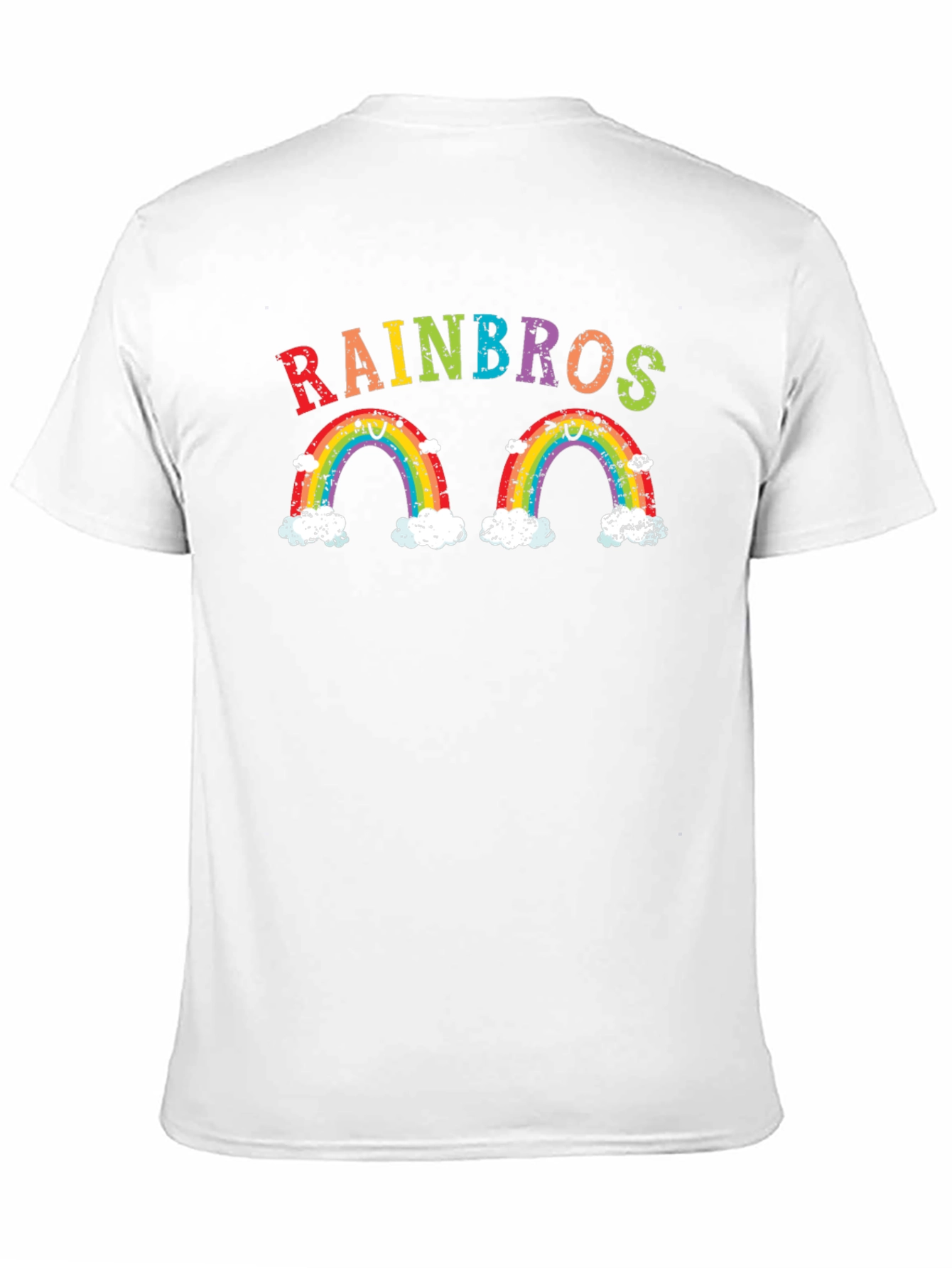 Rainbows Graphic Print T-Shirt