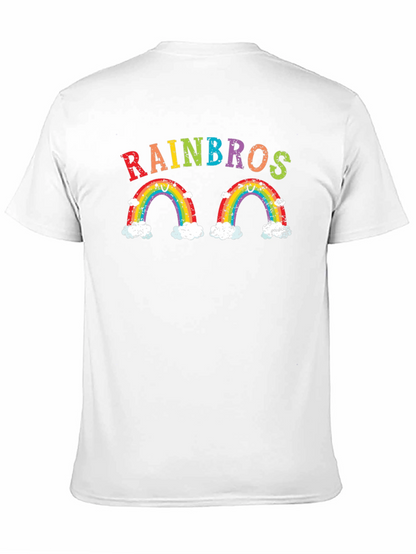 Rainbows Graphic Print T-Shirt