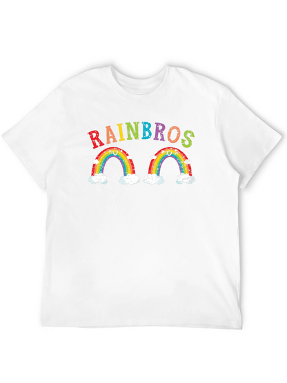 Rainbows Graphic Print T-Shirt