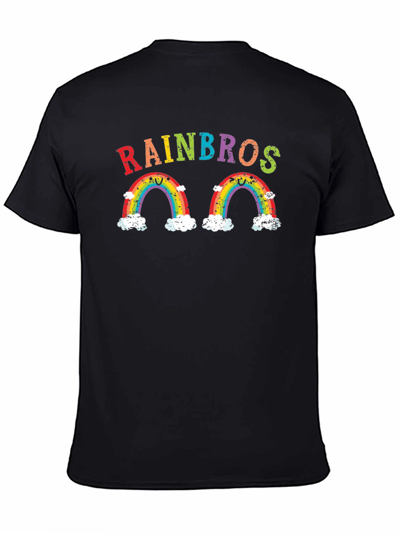 Rainbows Graphic Print T-Shirt