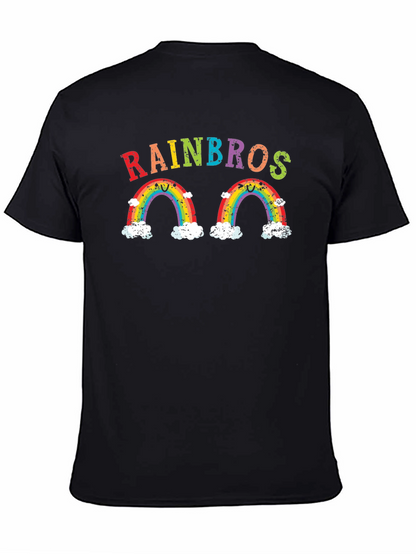 Rainbows Graphic Print T-Shirt