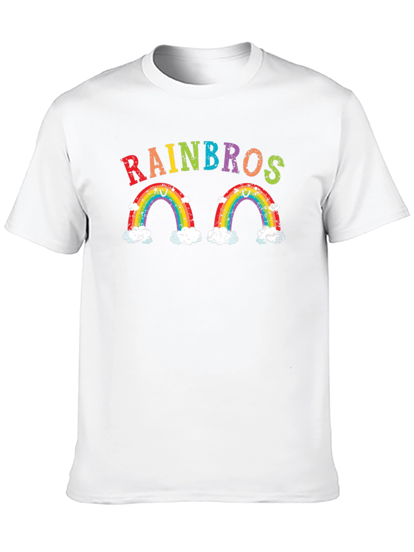 Rainbows Graphic Print T-Shirt