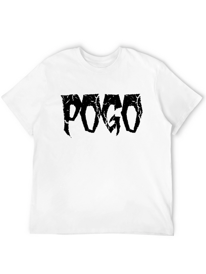 POGO Black Graphic Tee - Edgy Streetwear Style