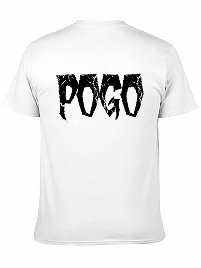POGO Black Graphic Tee - Edgy Streetwear Style