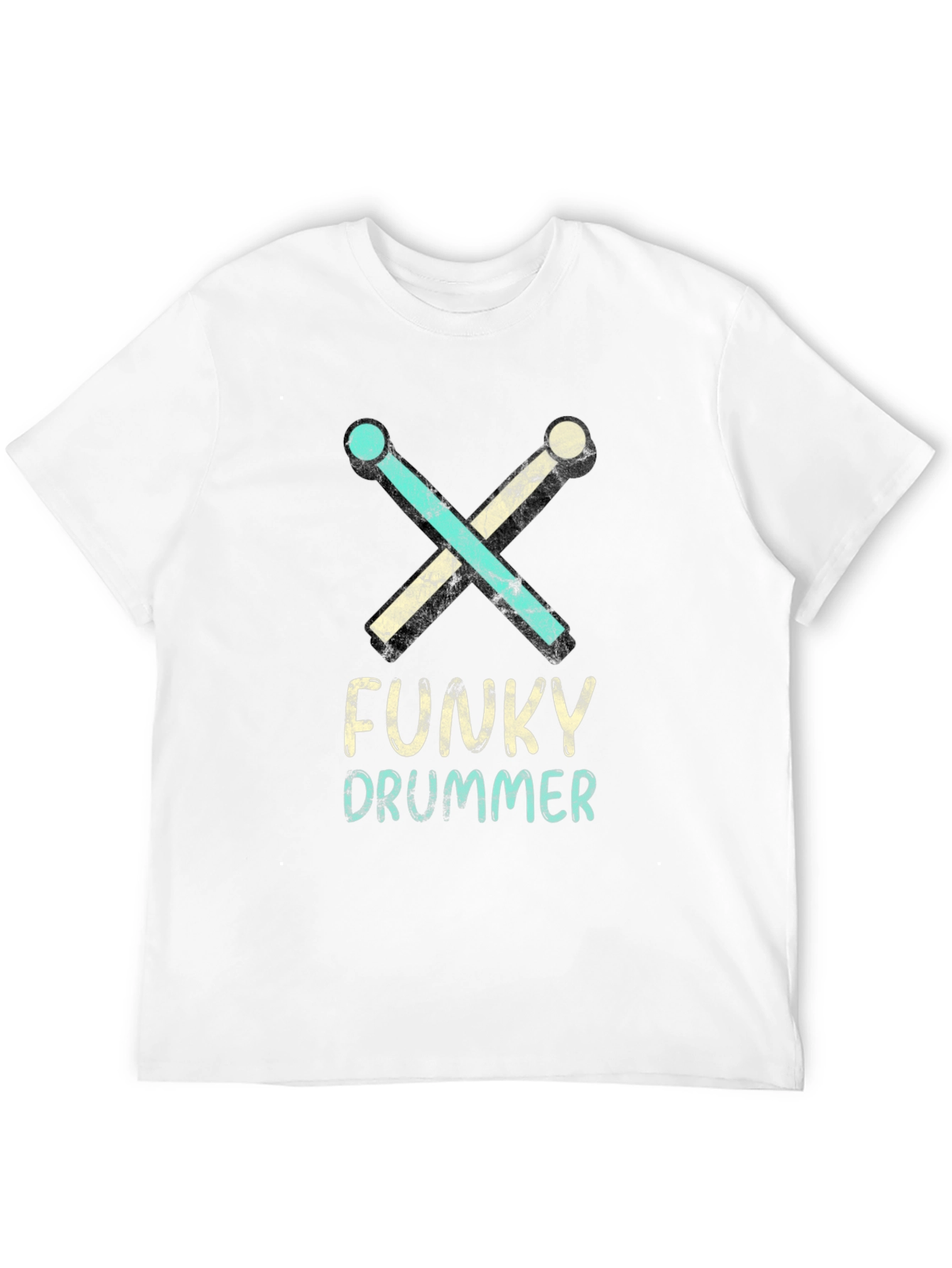 Funky Drummer Graphic Tee - Music Lovers T-Shirt