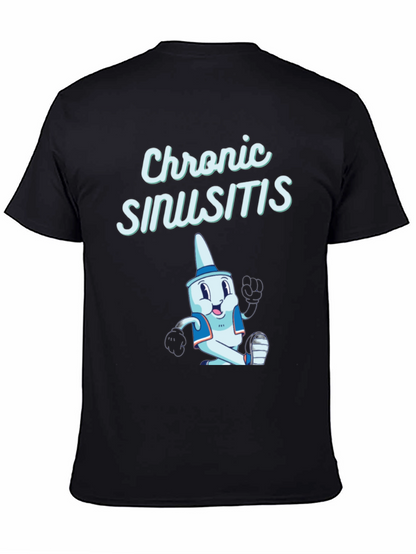 Chronic Sinusitis Cartoon T-Shirt