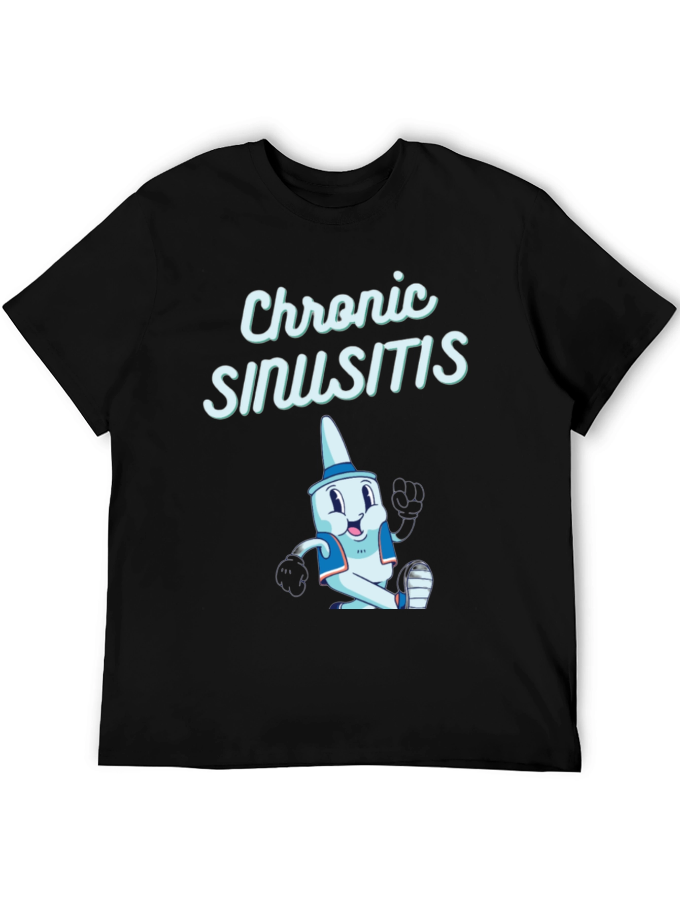 Chronic Sinusitis Cartoon T-Shirt