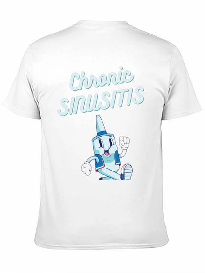 Chronic Sinusitis Cartoon T-Shirt