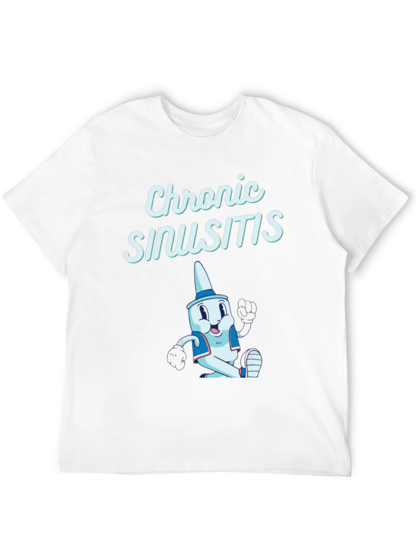 Chronic Sinusitis Cartoon T-Shirt