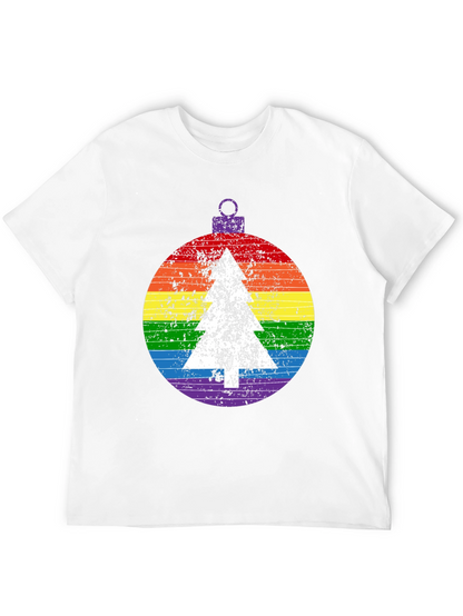 LGBT Christmas Tree Ornament T-Shirt
