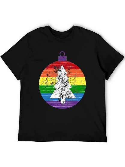 LGBT Christmas Tree Ornament T-Shirt
