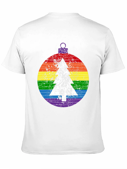 LGBT Christmas Tree Ornament T-Shirt
