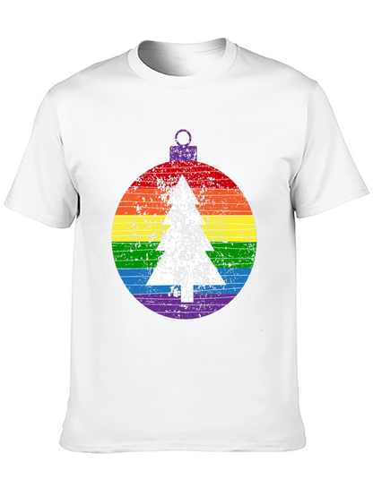 LGBT Christmas Tree Ornament T-Shirt