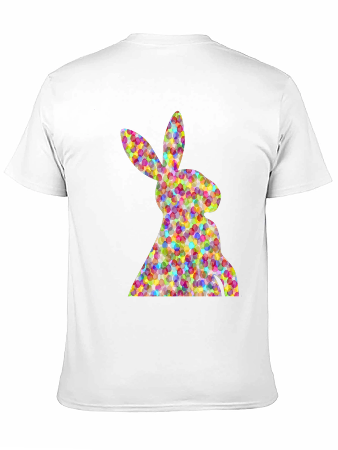 Easter Bunny Eggs Black T-Shirt