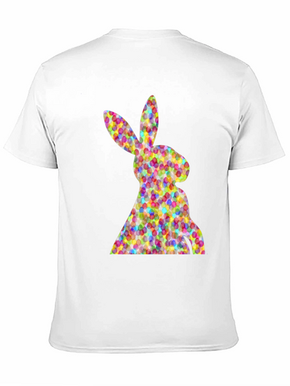 Easter Bunny Eggs Black T-Shirt