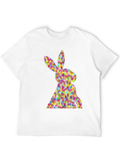 Easter Bunny Eggs Black T-Shirt