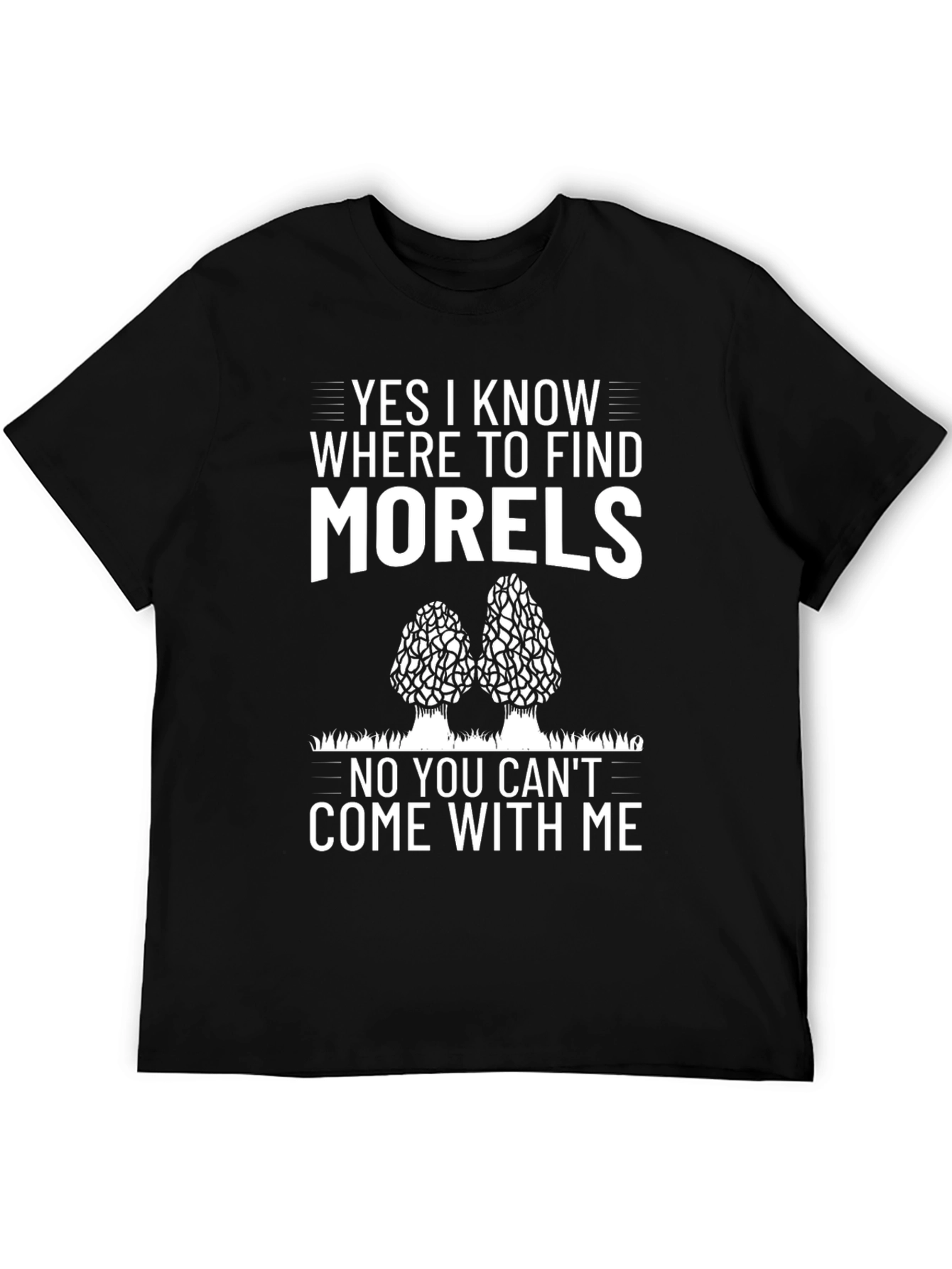 Morel Mushroom Hunting T-Shirt