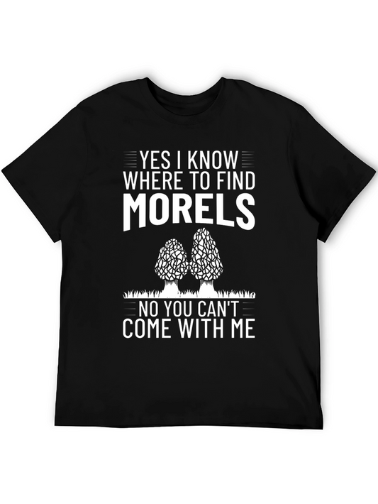 Morel Mushroom Hunting T-Shirt