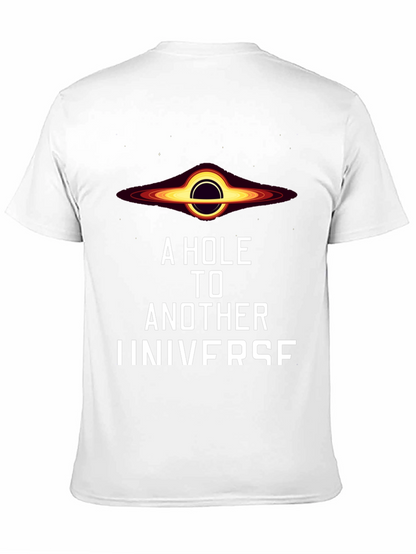 Black Hole Universe Graphic T-Shirt