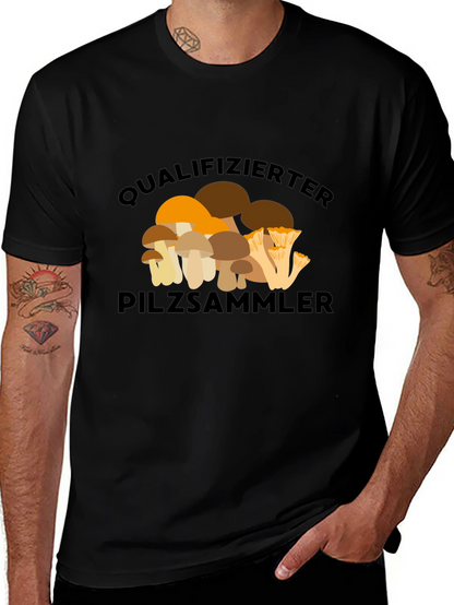 Qualified Mushroom Hunter Graphic Tee
