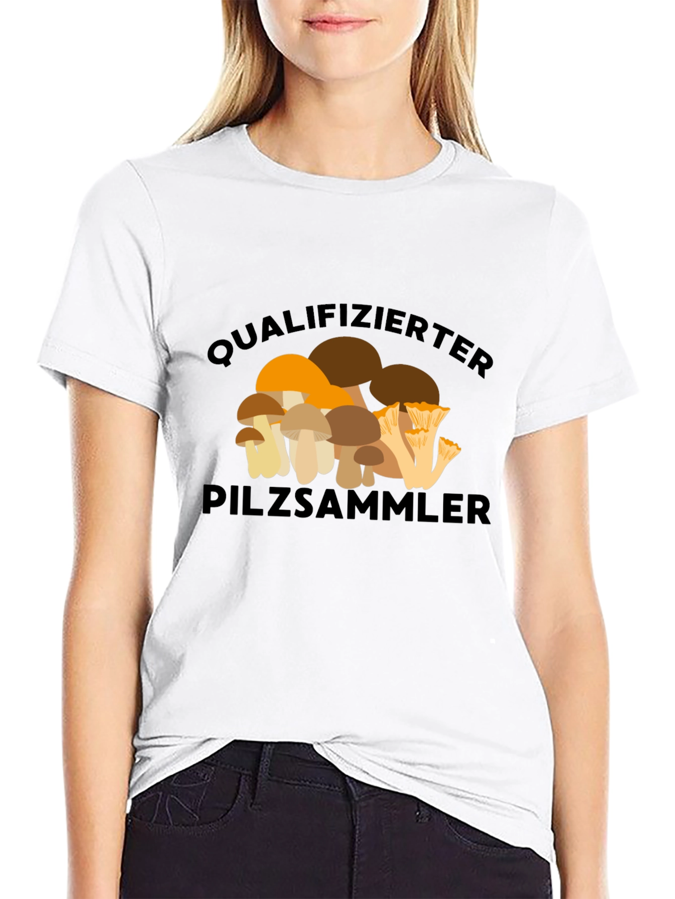 Qualified Mushroom Hunter Graphic Tee