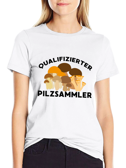 Qualified Mushroom Hunter Graphic Tee