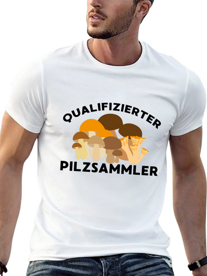 Qualified Mushroom Hunter Graphic Tee