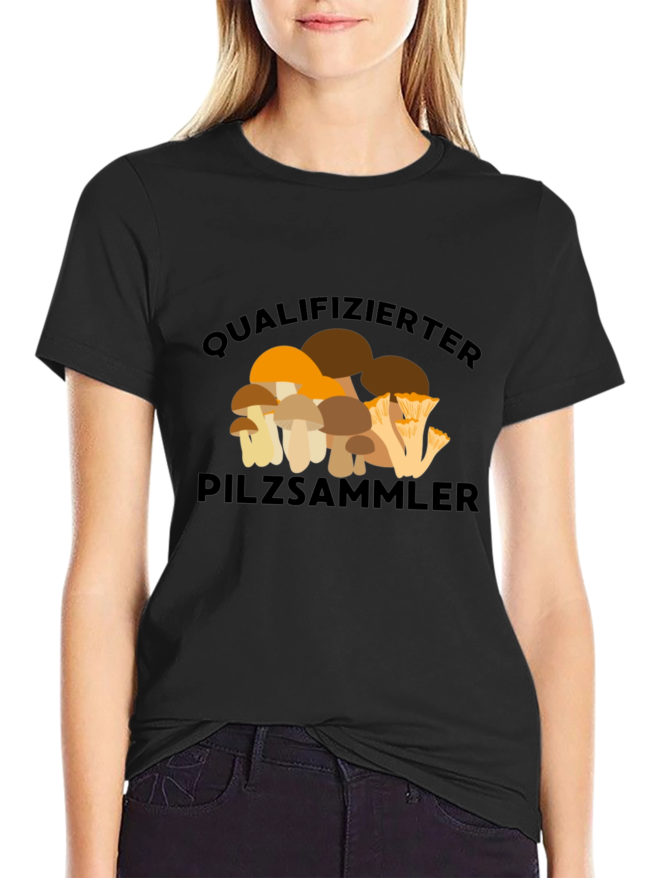 Qualified Mushroom Hunter Graphic Tee