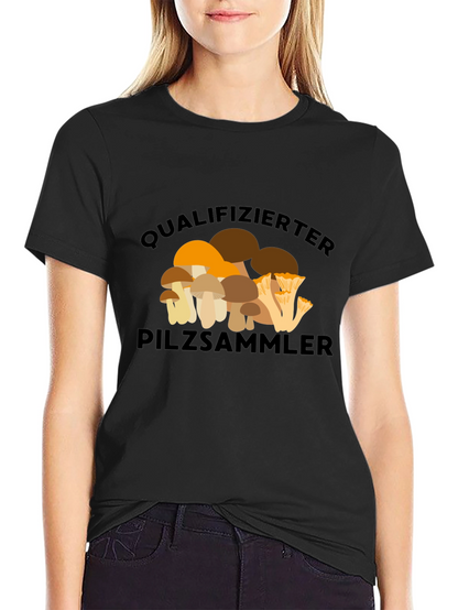Qualified Mushroom Hunter Graphic Tee