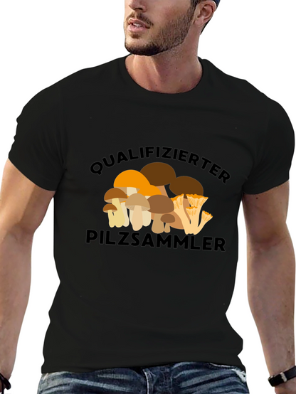 Qualified Mushroom Hunter Graphic Tee