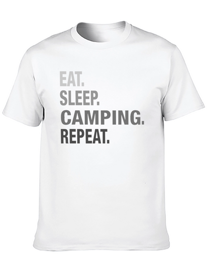 Eat Sleep Camping Repeat T-Shirt