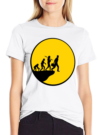 Evolution of Man T-Shirt - Black Graphic Tee