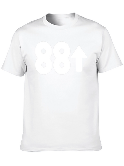 88 Up Arrow Graphic Tee - Casual Comfort